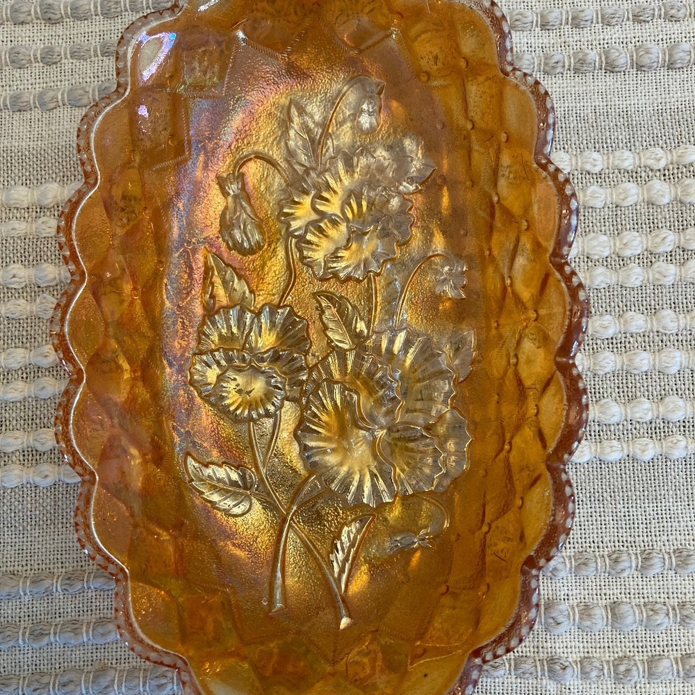 Carnival Imperial Pansy Marigold Dish